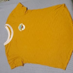 Golden yellow Explore More shirt